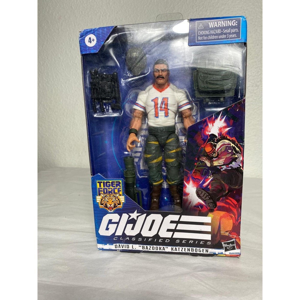 GI Joe‎ DAVID L. BAZOOKA KATZENBOGEN #54 Classified Tiger Force Target Exclusive